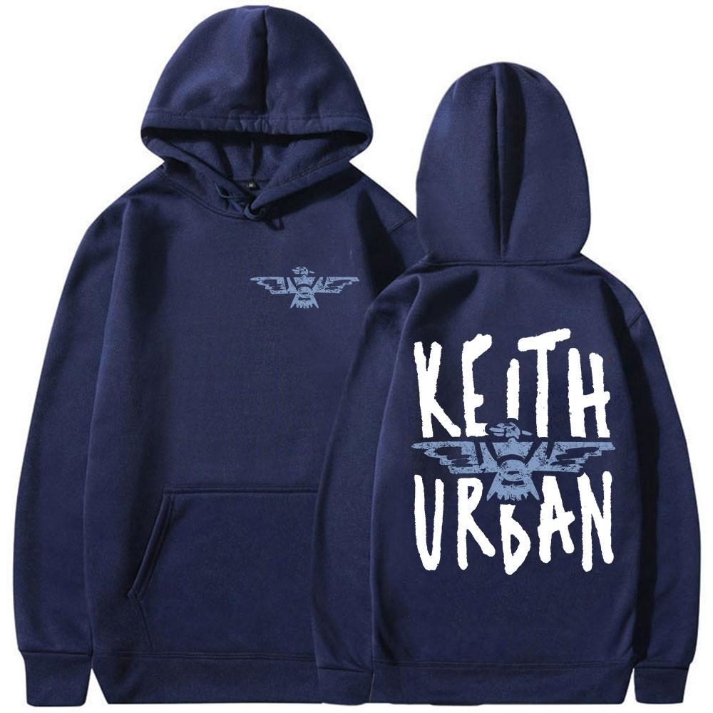 Keith Urban World Tour 2025 New Album Hoody Men Women Fashion Harajuku Sweatshirt Casual Oversized Long Sleeve Hoodie Streetwear