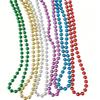 Multicolor Plated Round Bead Chain Garland 10m for Christmas Tree Decorations, Party Necklaces and Holiday Ornaments