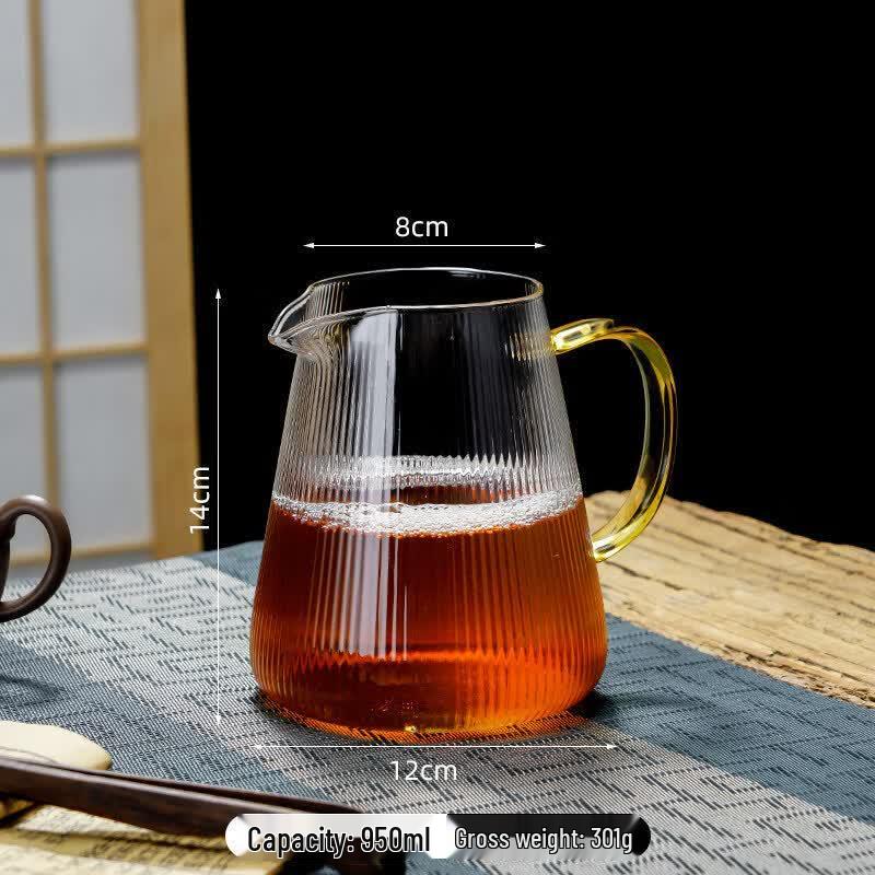 Hammered High Borosilicate Glass Fairness Cup