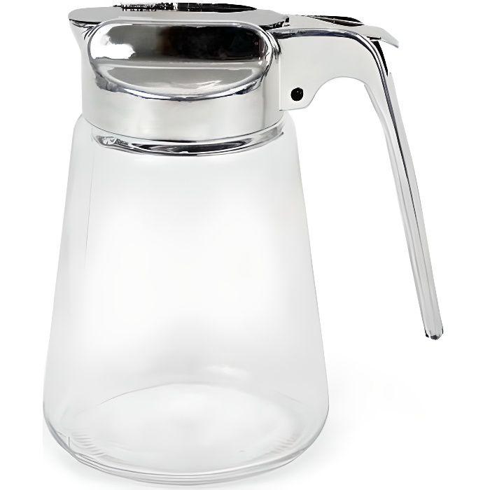 BigBuy Cooking - Carafe Avec Doseur Miel Verre 350 Ml
