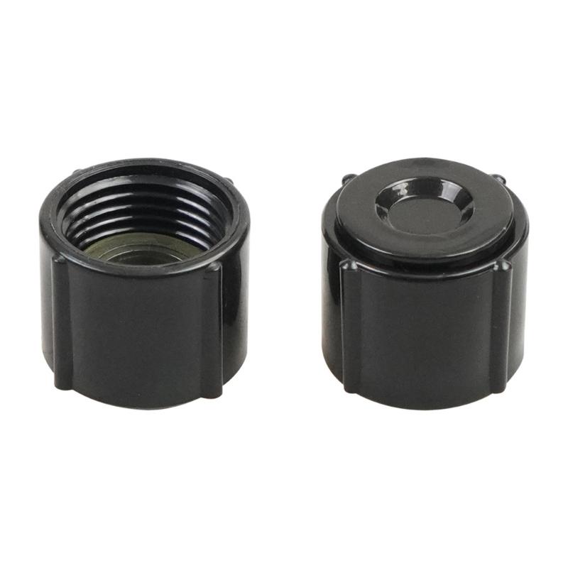 Pack of 2 ABS Drain Plugs Seals Caps for Low Point Drainage in campers Trailer Water Systems