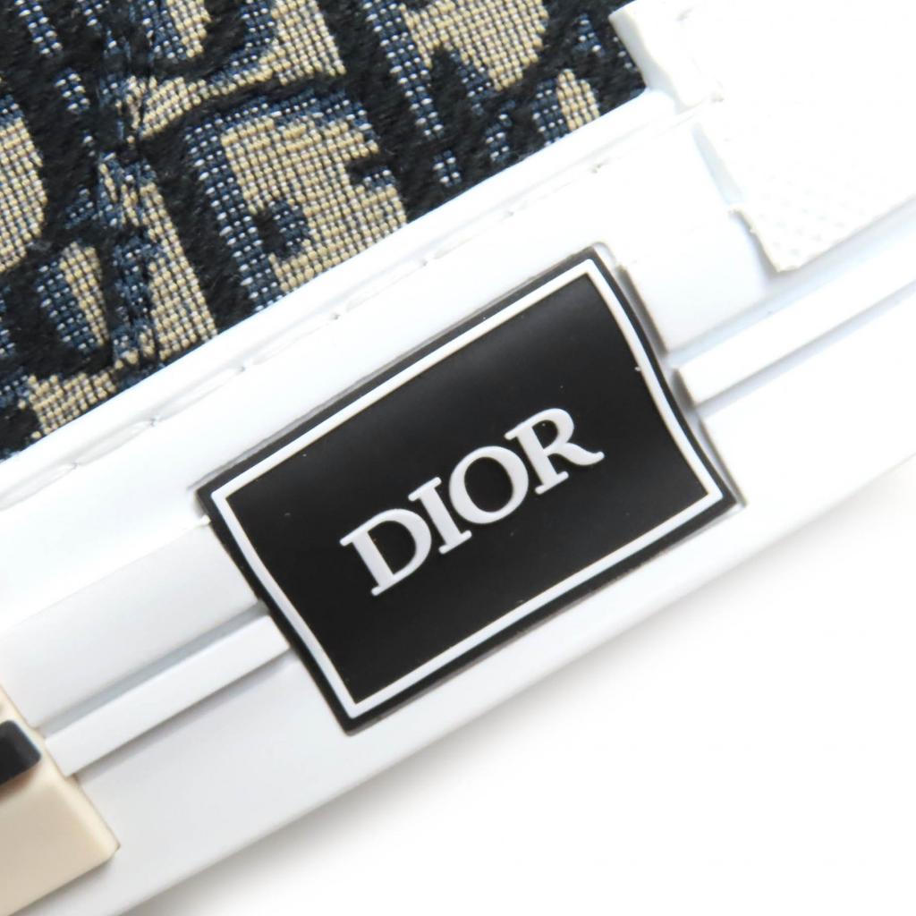 Pristine DIOR High cut sneakers B23 Oblique Logo Black beige mens 43 3SH126ZSA  Used