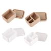 5Pcs Mini Lunch Boxes, Miniature 1:12 Scale Bento Box, Tiny Food Container with Lid for Doll Mansion Kitchen Accessories