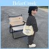 Kids Fashion Letter Canvas Crossbody Bag With Breathable And Durable Material For School