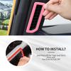 Pink Front Left&Right Side A-pillar Air Vent Cover Trim For + Ford Bronco US
