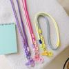 Y2k Korea Cute Star Bell Nylon Diagonal Span Rope Mobile Phone Anti-lost Thickened Halter Chain Outdoor Phone Long Lanyard Chain