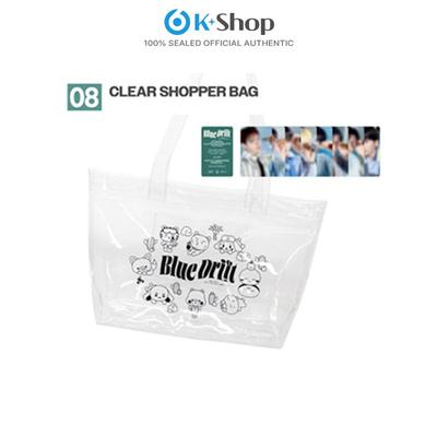 [Vorbestellung] ATEEZ 8. Jubiläumsausstellung BLUE DRIFT OFFIZIELLES MD (TRANSPARENTE SHOPPER-TASCHE)