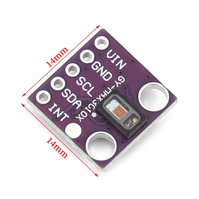 GY-MAX30102 sensor module for heart rate, pulse, and blood oxygen concentration