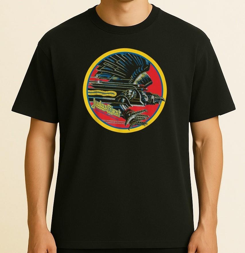 Judas Priest - Screaming For Vengeance Circle Vintage Unisex T-Shirt XXL