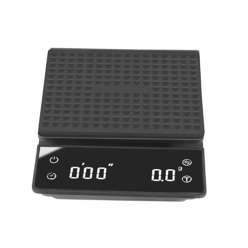 Precisionsdigital kaffevåg med timer - 0,1 g noggrannhet för pour-over och köksbruk