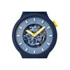 SWATCH Men's Watch Swiss Watch Quartz Movement Blue Dial Biosource Material Case SB05N117