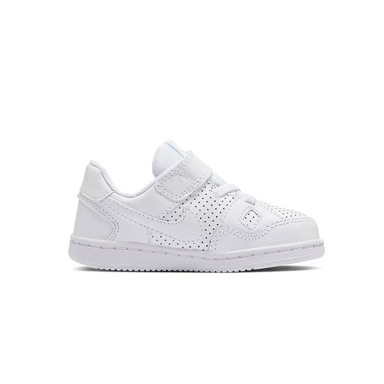 New Nike Son Of Force Low Top Skateboard Shoes Pure White Infant And Toddler 615150-109