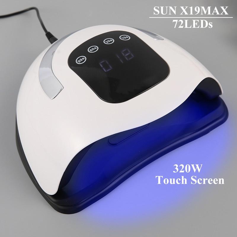 320W 10S Quick Dry Nail Gel Polish Home Salon Nail Dryer Lamp Automatic Infrared Sensor Manicure Device UV LED Nail Lamp