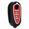 New 3 Buttons Silicone Car Key Case Cover For Alfa Romeo Mito Giulietta Folding Flip Remote Car Key Shell