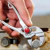 Mini-ZangenSchlüssel 4 Zoll Schraubenschlüsselzange Glatte Parallele Backen Multitool Sanitärzange Legierungsstahl Hohe Härte Handwerkzeug