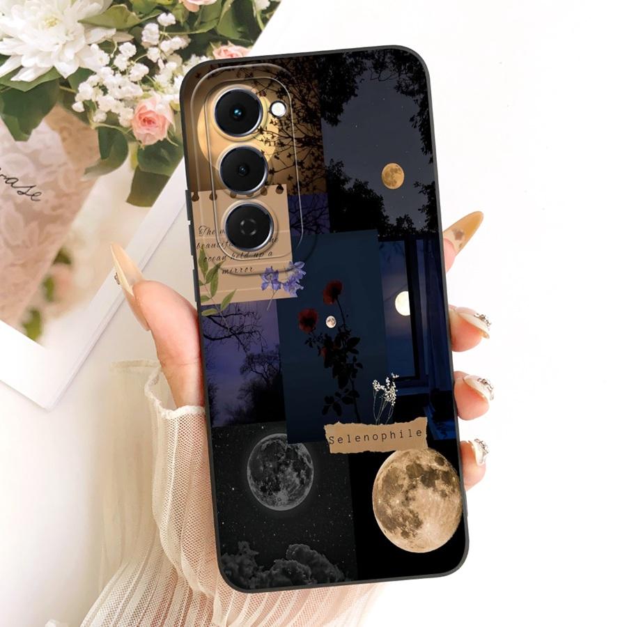 For Tecno Spark 40 Pro Plus Case Fashion Flower Soft Silicone Len Protective Cover For Tecno Spark 40Pro 40C Spark 40Pro+ Coque