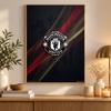 Manchester United FC Diamond Painting Kit 5D Full Drill DIY Diamond Mosaic Wall Art Home Decor