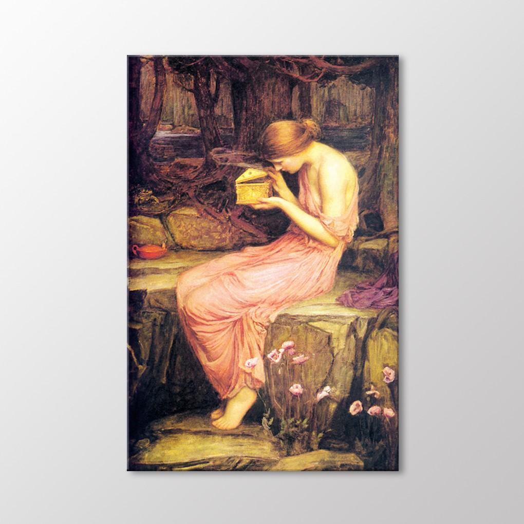 

Пище открывает золотой ящик, 1903 г. Живопись