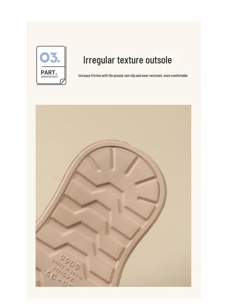 2025 Women's Rivet Peep-Toe Thick-Soled Height-Increasing Non-Slip Mango Toe Half Slippers for Spring/Summer