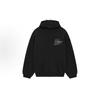 New Arrival: Essentials Double-Breasted Letter Print Fleece-Lined Hooded Silicone Hoodie for Autumn/Winter