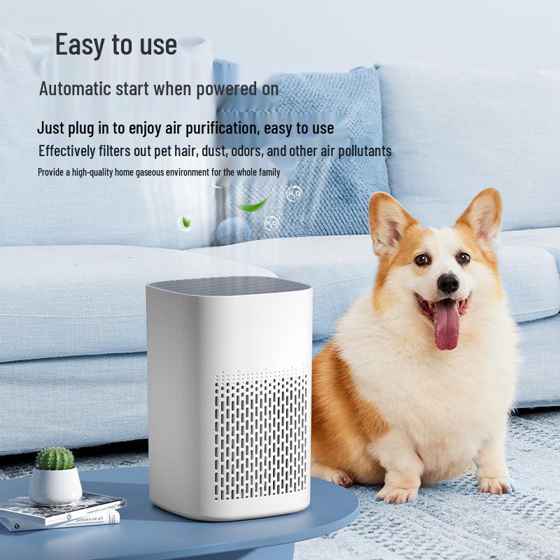 USB Desktop Air Purifier: Removes Odors, Deformaldehyde, and Indoor Dust