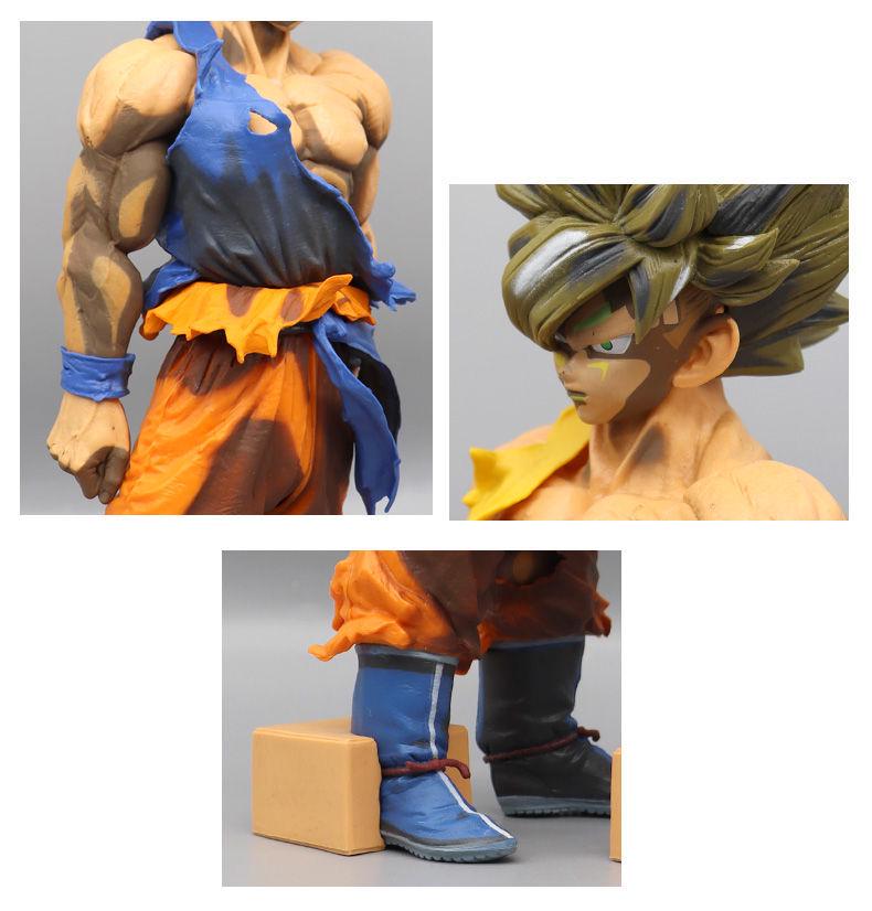 Manga Battle-Damaged Goku Figurine - Large Dragon Ball Home & Car Ornament