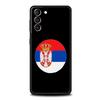 Serbien Flagge Abzeichen Handyhülle Für Samsung Galaxy S25 Edge S24 S23 S22 S21 Ultra S20 FE 5G S10 S10E S9 Plus Weiche TPU Hülle