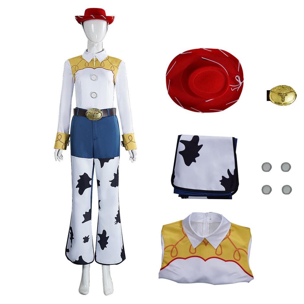 Toy Story Jessie Cosplay Costume With Polyester Fabric For Anime Role Play Enthusiasts