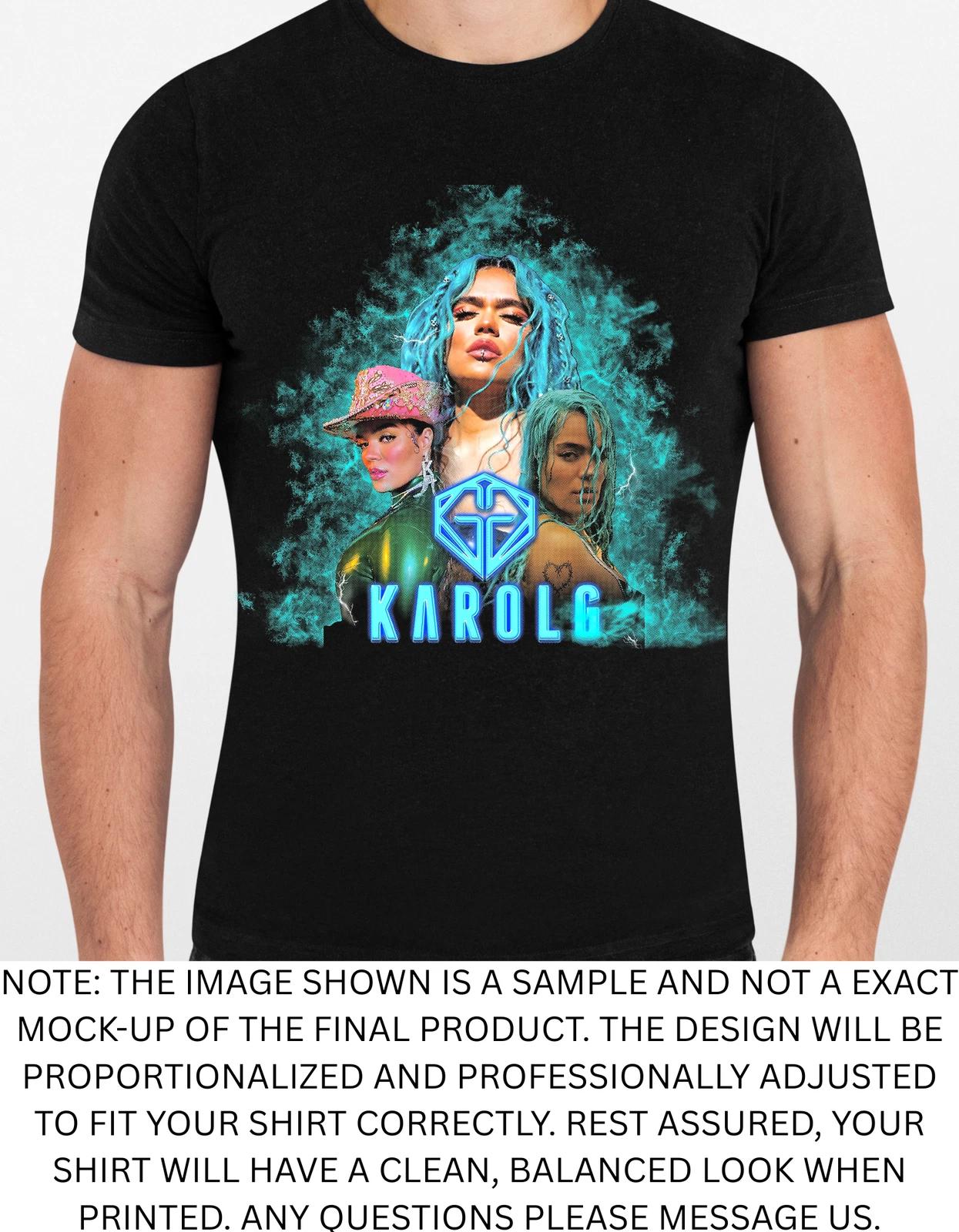 Men s and Women s T-shirts Karol G 1 Graphic XXL