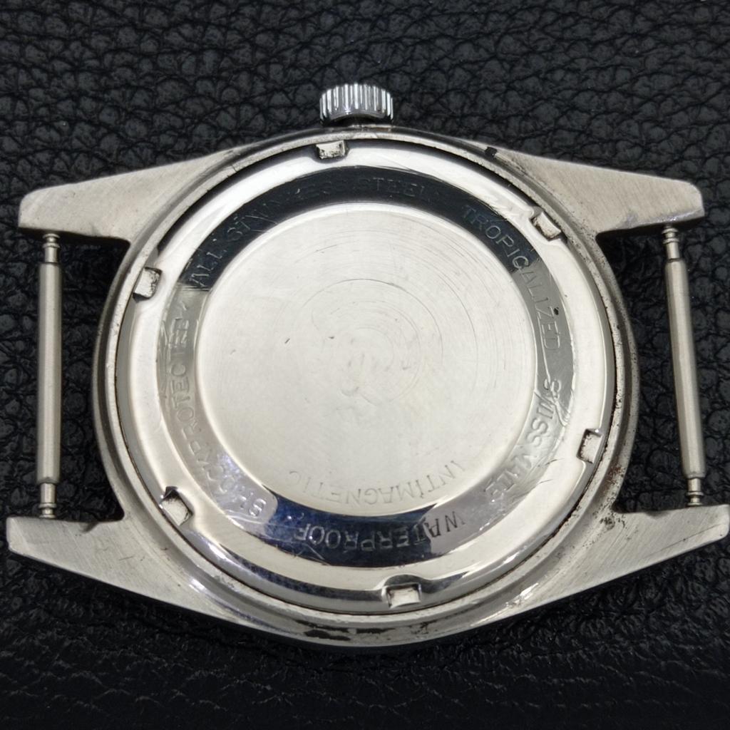 CEAS VINTAGE SANDOZ INCABLOC AUTOMATIC ELVEȚIAN MENS CULOARE NEAGRĂ CADRAN a436443-2 R129-a436443