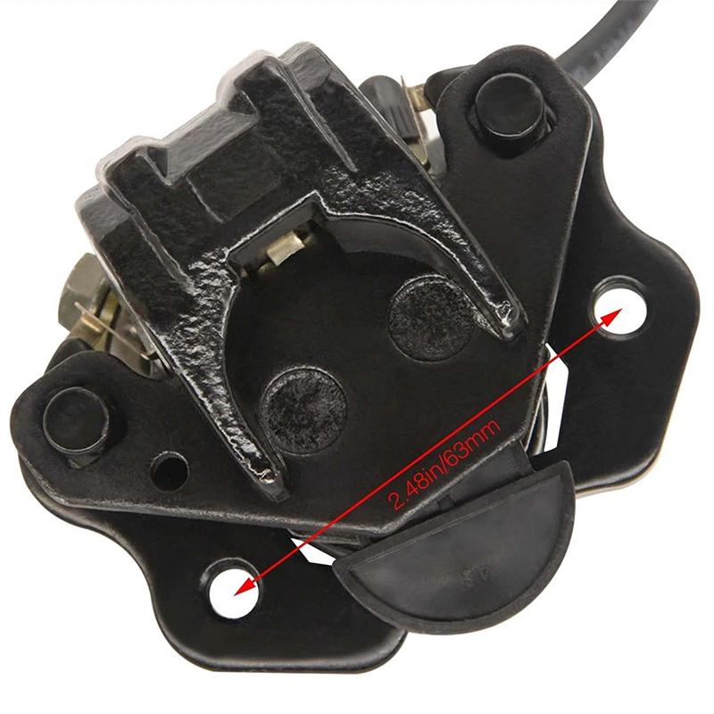 A16P-Left Hydraulic Brake Master Caliper Rear Hand Hydraulic Disc Brake Assembly For Dirt Bikes ATV Quad 110Cc 125Cc 140Cc