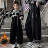 Girls' Plush Corduroy Pants - Autumn Winter 2025 - Thick, Loose, Casual Stylish Children's Wear