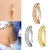 Belly Button Ring Simple Design Belly Button Belly Piercing Jewelry Stainless Steel Material Body Jewelry for Woman Girl