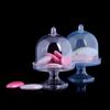 Versatile Dessert Display Plate Set 12pcs Mini Cake Stand with Dome Cover Plating Candy Holder Fashionable &Personalized