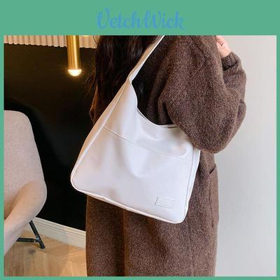 Bolsa Tote Grande Capacidade Estilo Streetwear Tendência Bolsa de Ombro Simples Fashion Nova Coleção Outono 2023 Bolsa de Mão Pequena Lote Pequeno