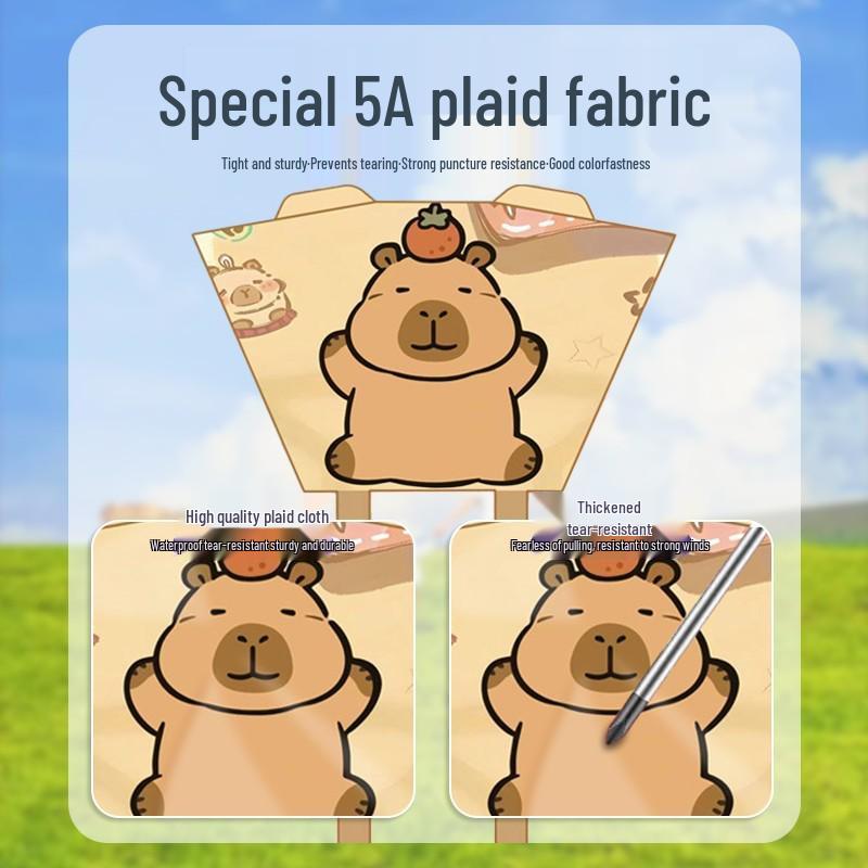 Children's Pocket Storage Bag Soft Body Cartoon Kite - Outdoor Toy