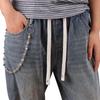 Punk Style Metal Dice Pant Chain – Versatile Hip Hop Rock Waist Accessory for Men and Women