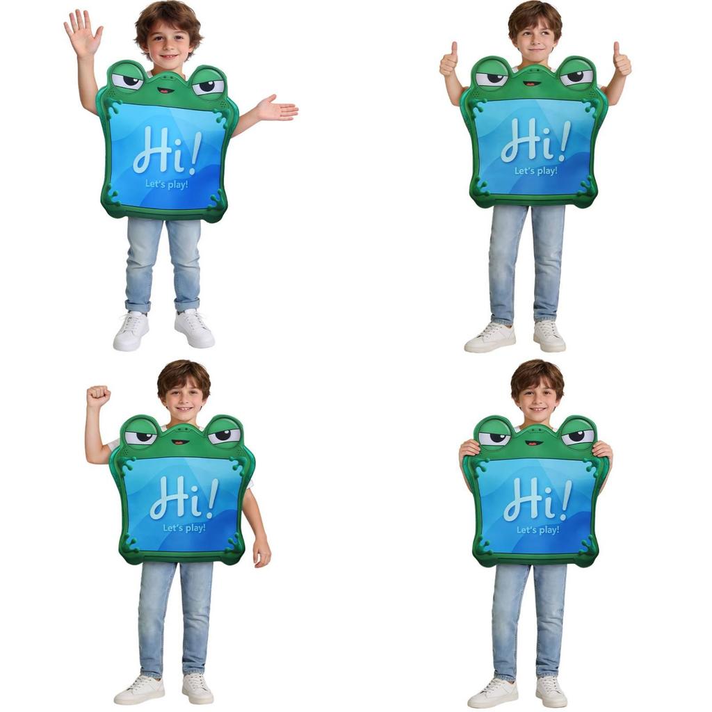 Toy Story Lilypad Cartoon Foam Costume For Children Kids Kids Stage Performance Cosplay