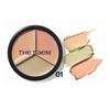 THE SAEM Cover Perfection Triple Pot Concealer 13.5g – 7 Color Correcting Cream Palette for Flawless Coverage & Contouring