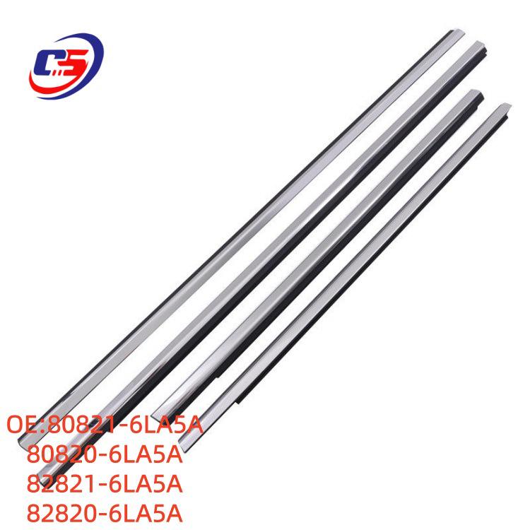 

Nissan Sylphy B18 Chrome Window Drip Rail Sealing Strip 80821-6LA5A 80821-6LA5A 80820-6LA5A 82821-6LA5A 82820-6LA5A