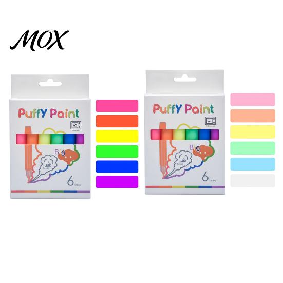 Interactive Hands on Learning Toys 6 Colors Popcorn Pens, 3D Relief Art Pen, Heat Activated, Puffy Fluffy Texture Markers Drawing Pens for DIY