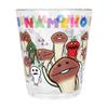 T'S Factory Nameko Saibai Kit Dot Tumbler Gathering Clear Cup Glitter 200ml Cute Character Drinking Cup