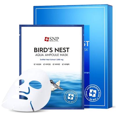 Kuş Yuvası Aqua Ampul Maskesi, Kuş Yuvası Özü 1.000mg, Nemlendirici, Kore Kozmetiği, Kbeauty, numune