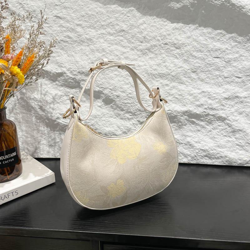 Hand Carry Small Bag Women's New Trendy Shoulder Bag Summer Niche Commuter Dumpling Bag