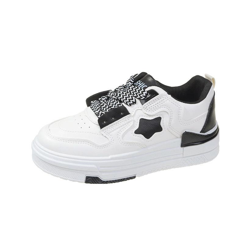 Original Star Little White Shoes Women's Spring 2025 New Niche Chic Popular Versatile Sports and Leisure Board Shoes