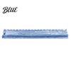 American Mahjong Tile Racks with Built-In Magnetic Pushers Acrylic Transparent Organizers Racks Scalloped Edges for Game Night Party Supplies