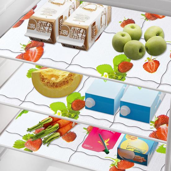 1 Roll 30/45CMx300CM Cabinet Liner Waterproof PVC Drawer Shelf Liner Dust-proof Cuttable