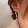 Summer Design Sense, Five-pointed Star Fringed Earrings, Fashion, Stud Earrings