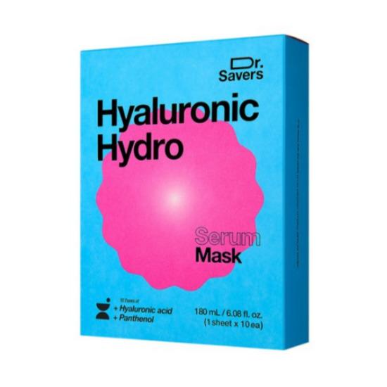 It s Skin Dr. Savers Hyaluronic Hydro Serum Mask Intensive Hydrating Sheet Mask 10pcs