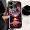 Phone Case for Xiaomi Redmi Note 12S 11S 10S 9 10 11 12 13 Pro Plus Max 5G 12C 13C 10C 12 4G Mountain Lakes Landscape Soft Cover